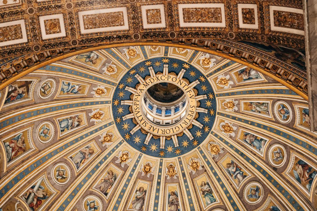 Affresco della Basilica di San Pietro